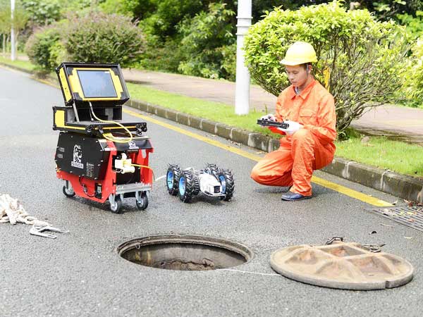 民乐管道机器人检测